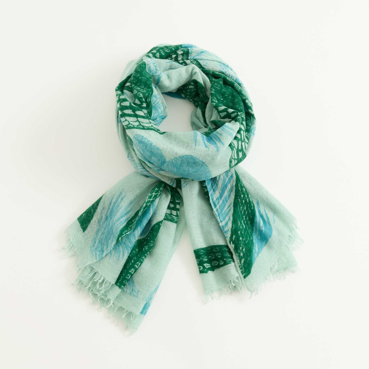 Felted Stole Garden Eden
