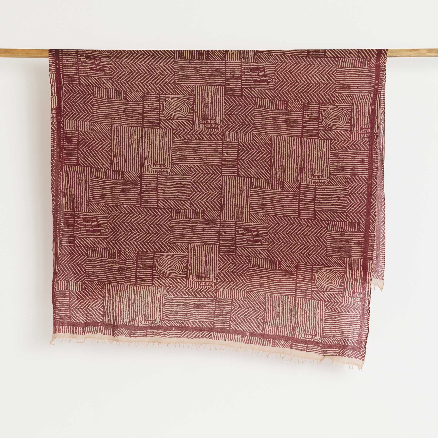 Felted Stole Lifelines