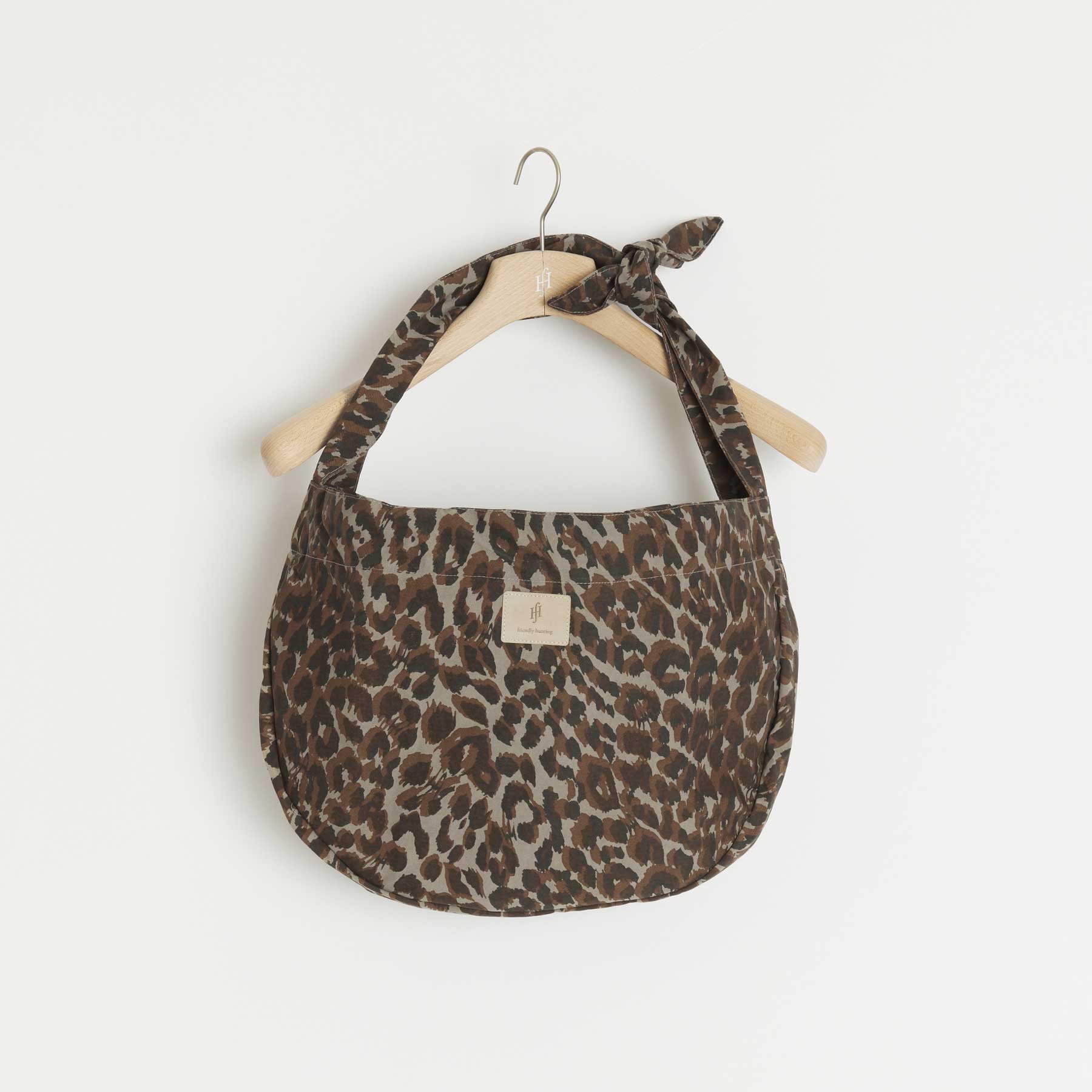 Bag Half Moon Cheetah with Patch