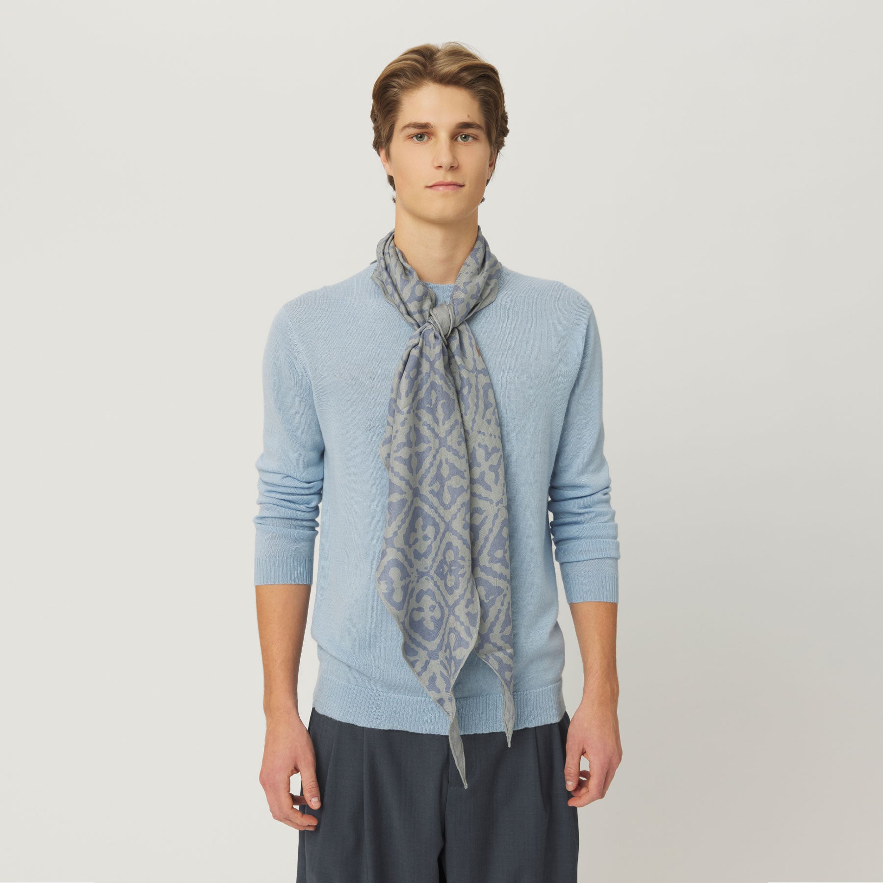 Kite Scarf Silk Cashmere Eyes of Marrakesh