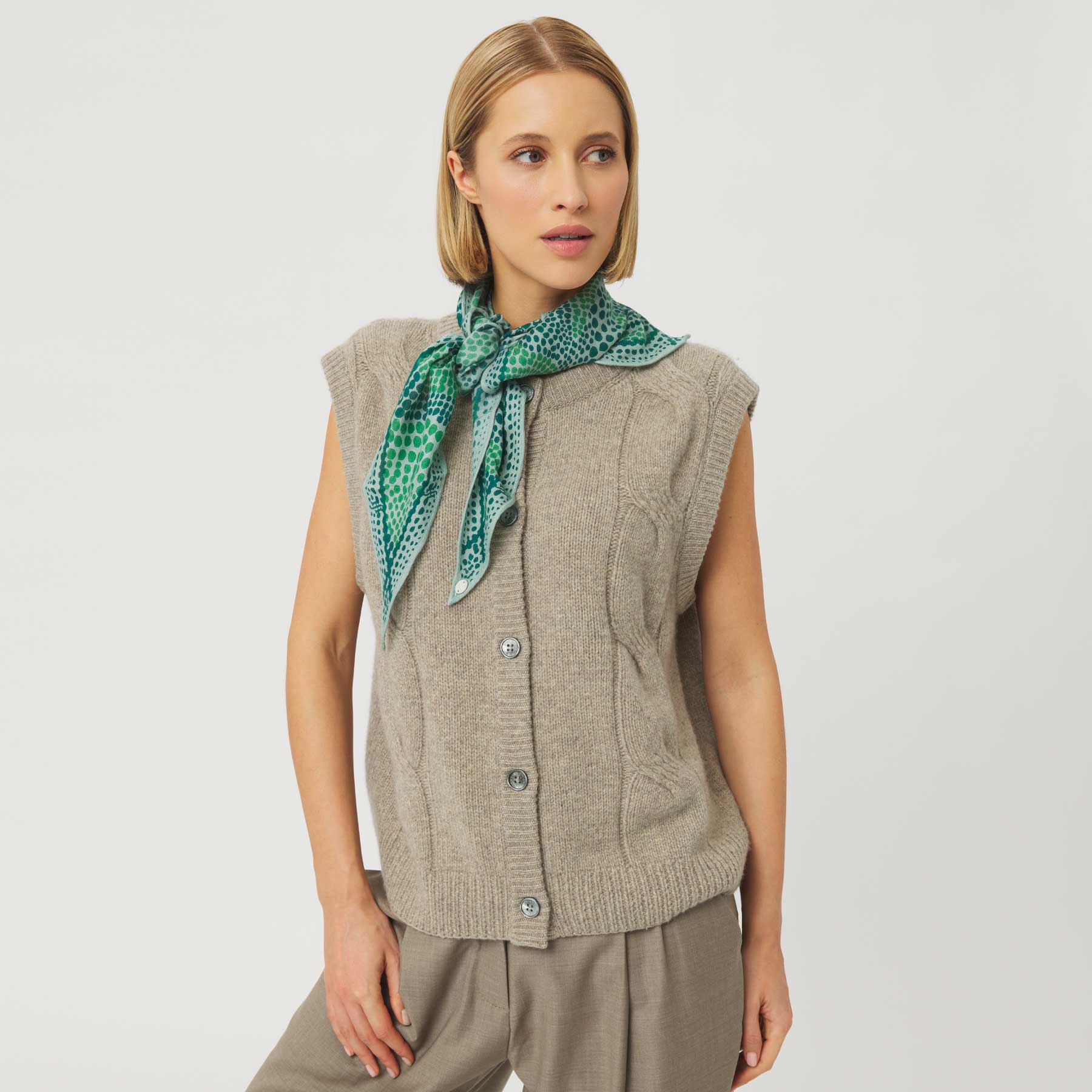 Kite Scarf Midi Silk Cashmere Australia