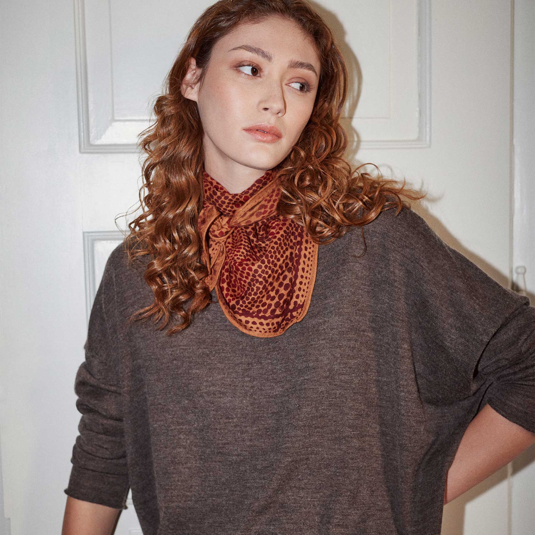Kite Scarf Midi Silk Cashmere Australia