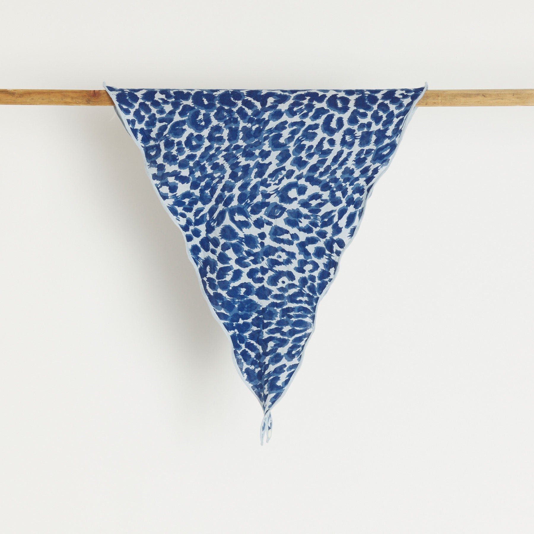 Kite Scarf Silk Cashmere Midi Cheetah