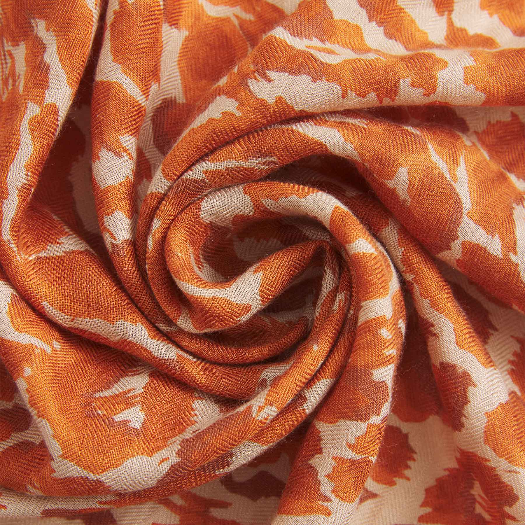 Kite Scarf Silk Cashmere Midi Cheetah