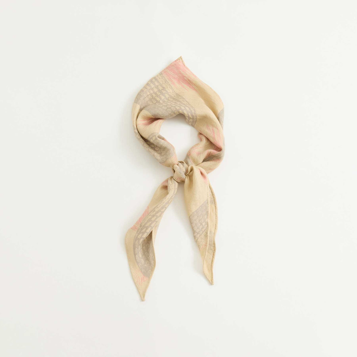 Kite Scarf Midi Silk Cashmere Garden Eden