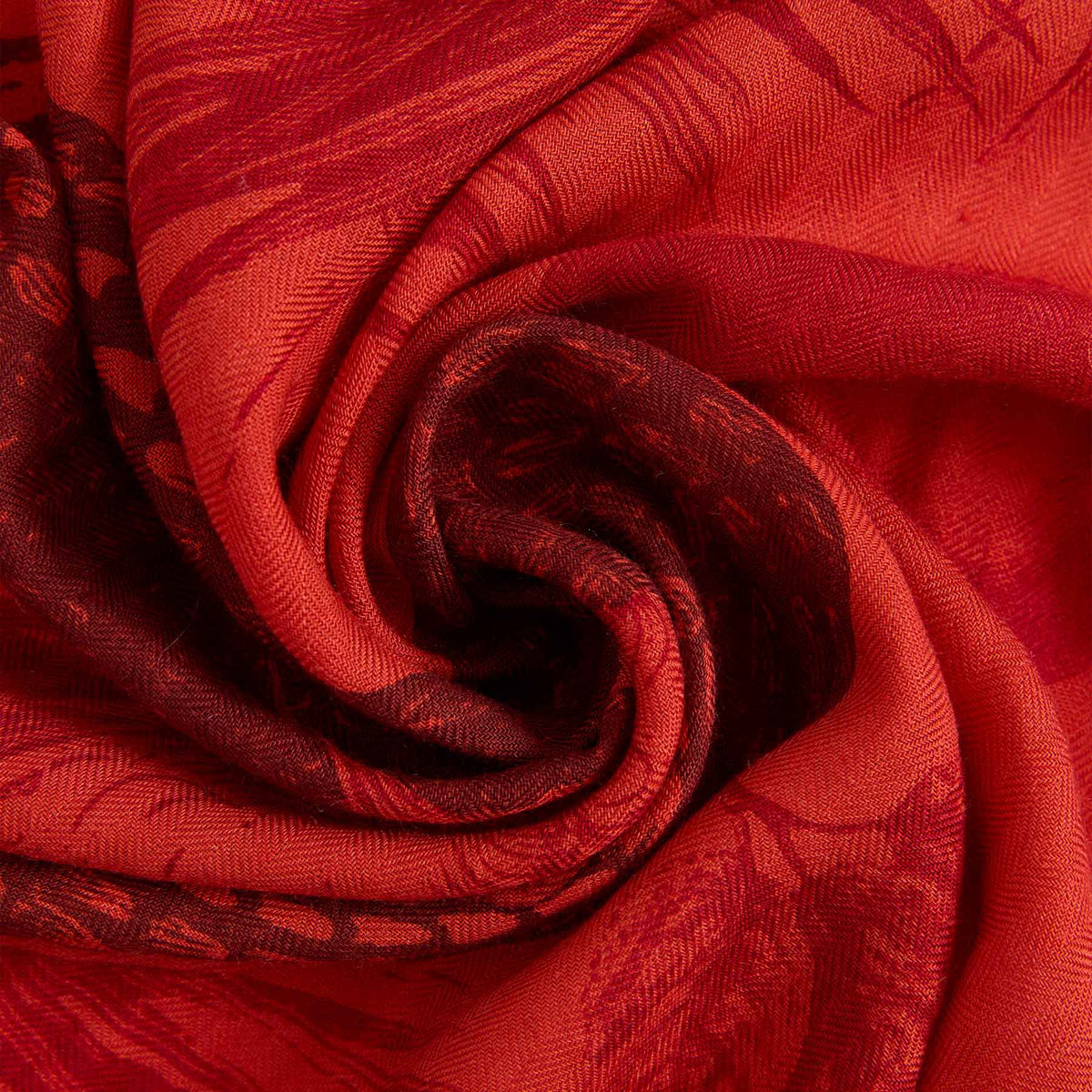 Kite Scarf Midi Silk Cashmere Garden Eden