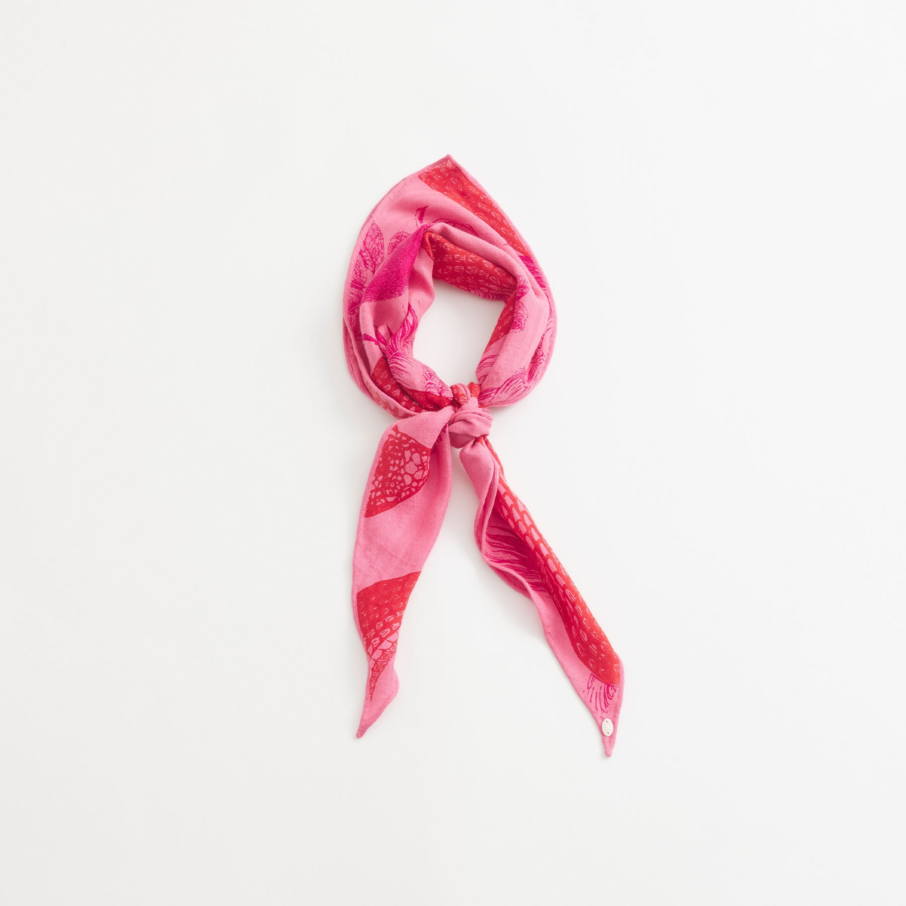 Kite Scarf Midi Silk Cashmere Garden Eden