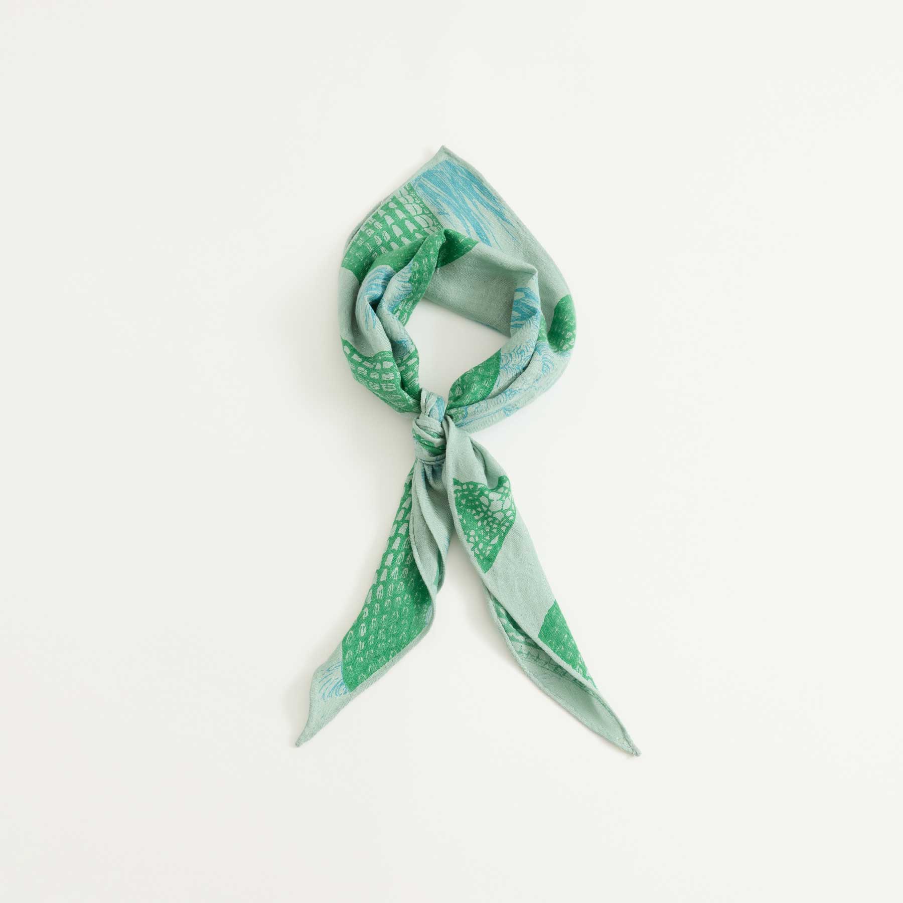 Kite Scarf Midi Silk Cashmere Garden Eden