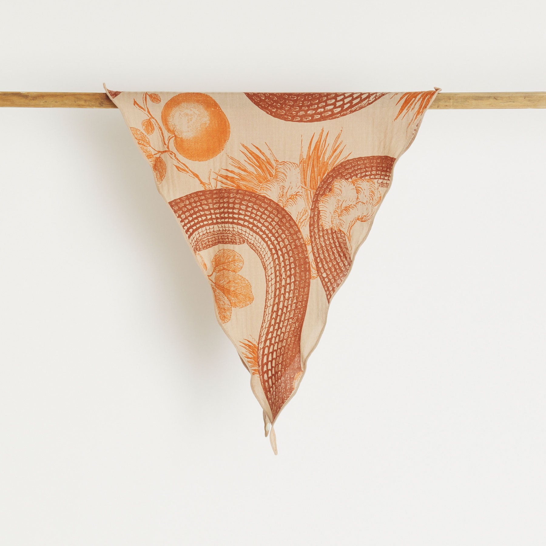 Kite Scarf Silk Cashmere Midi Garden Eden