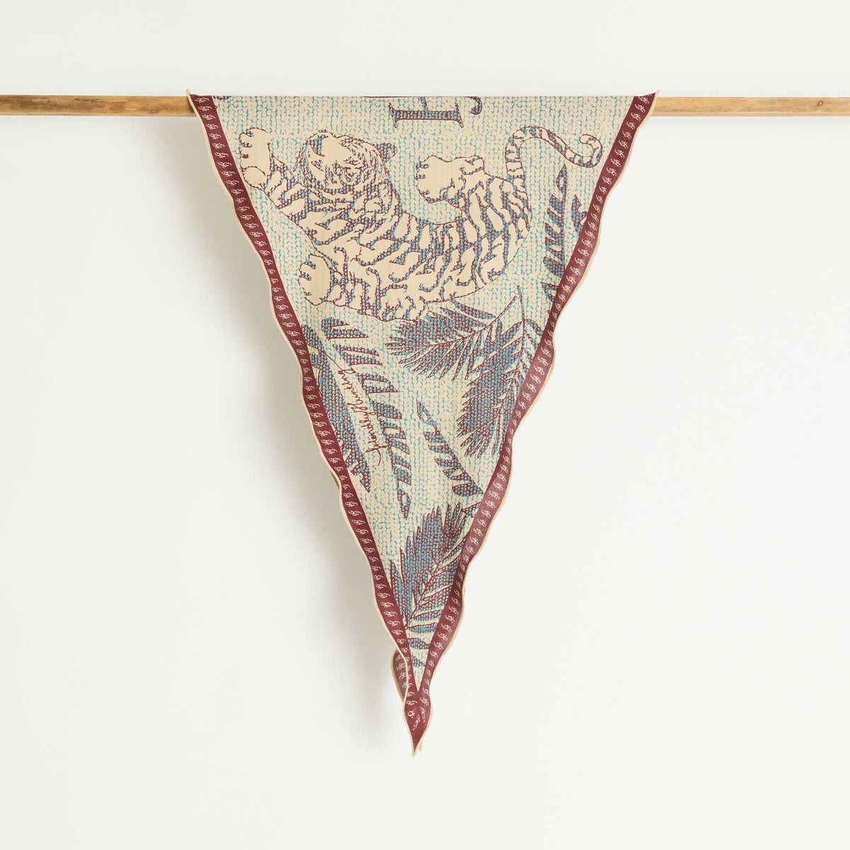 Kite Scarf Silk Cashmere Oriental