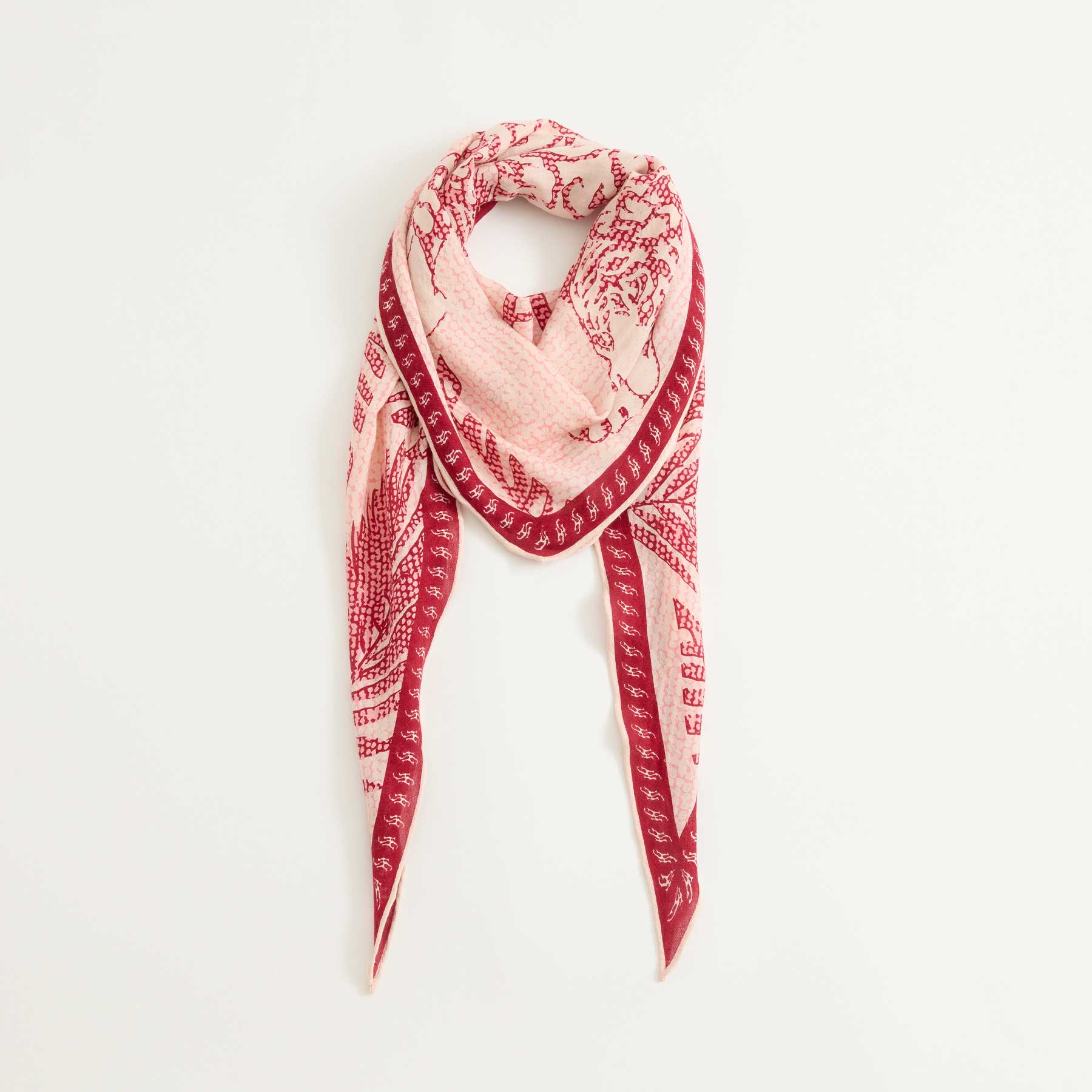 Kite Scarf Silk Cashmere Oriental