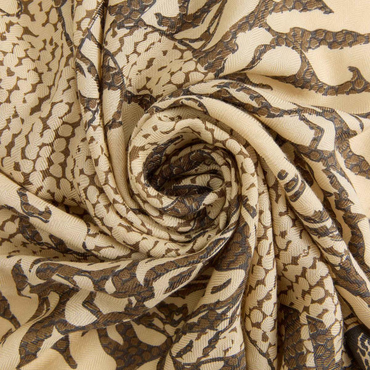 Kite Scarf Silk Cashmere Oriental