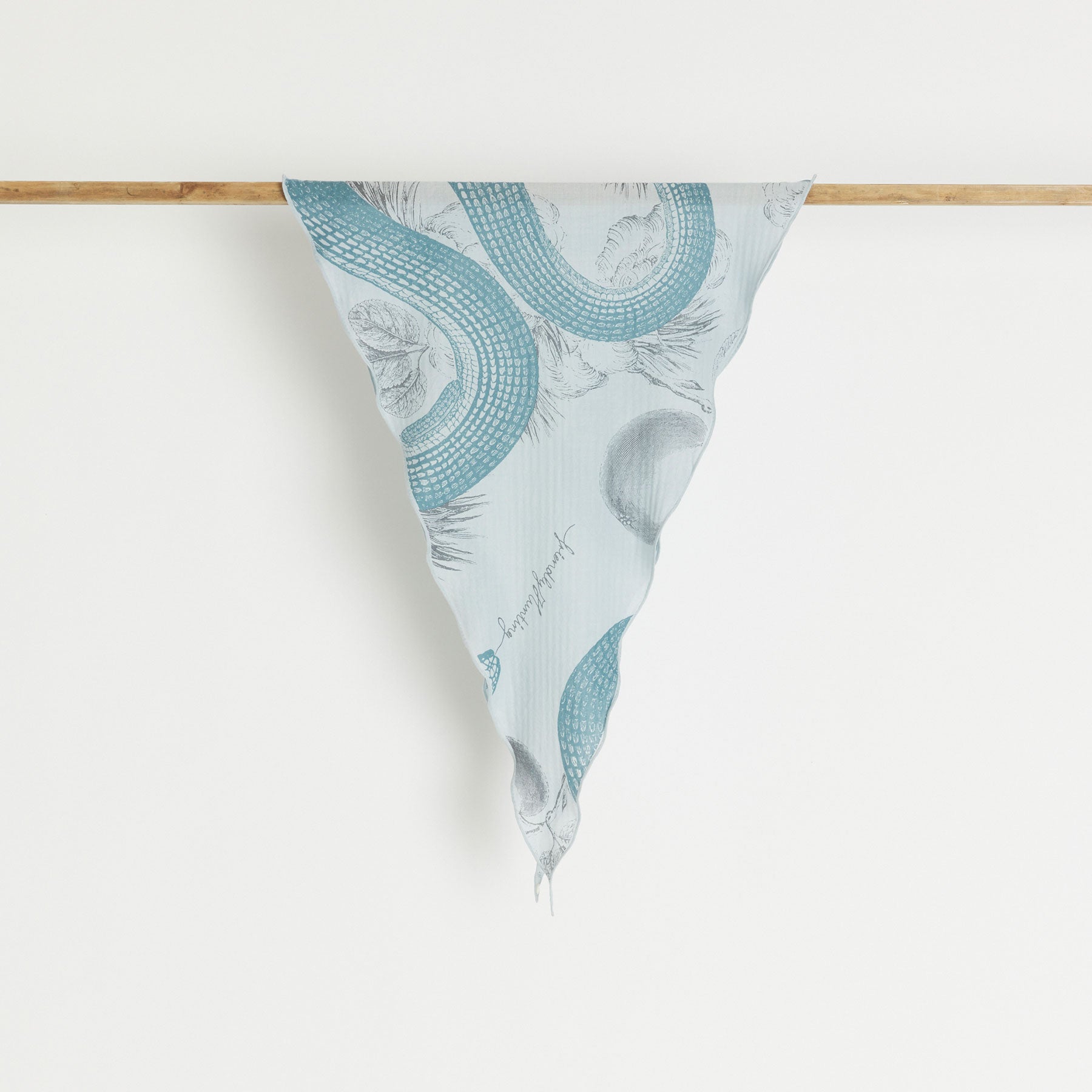 Kite Scarf Silk Cashmere Garden Eden