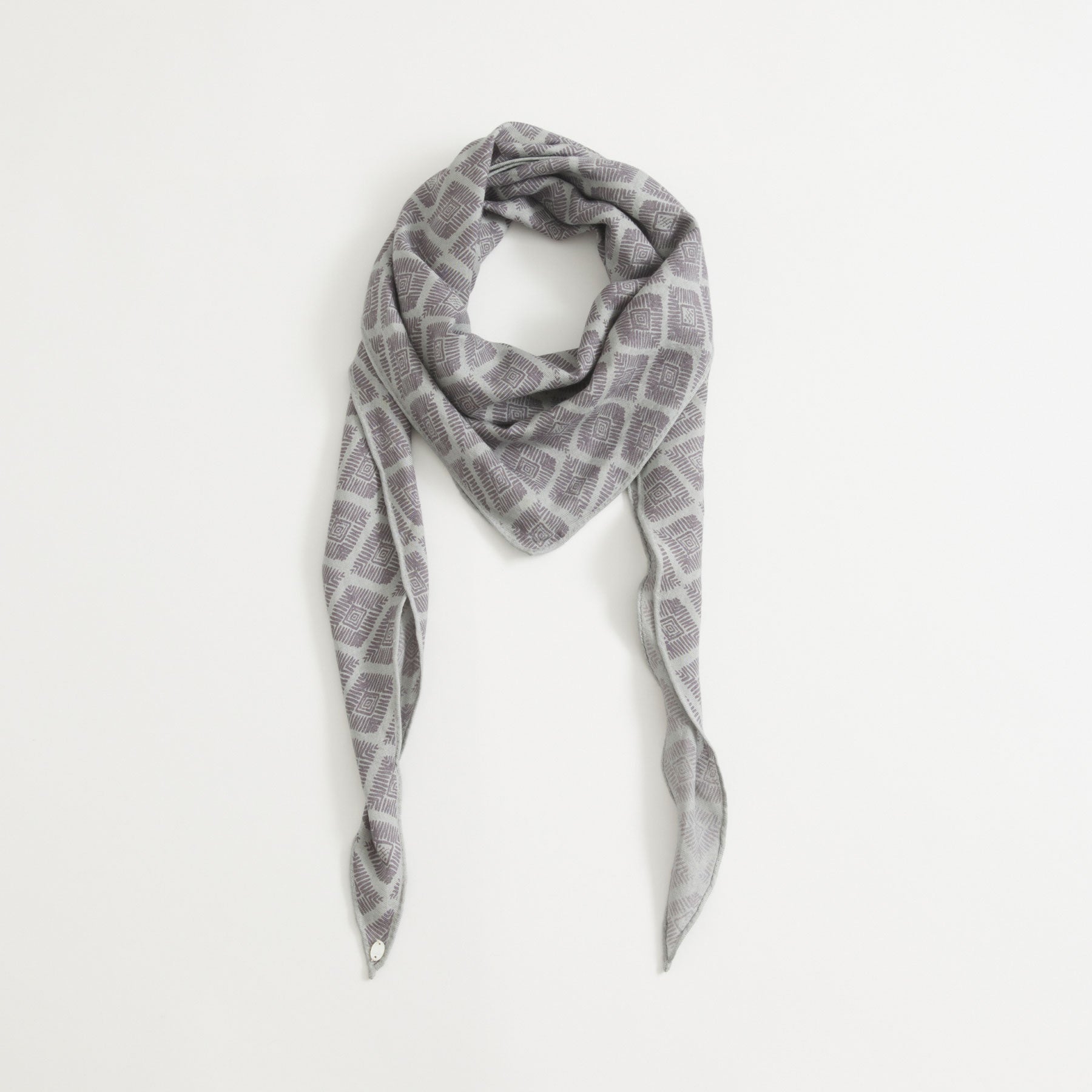 Kite Scarf Silk Cashmere Rhombus Lab