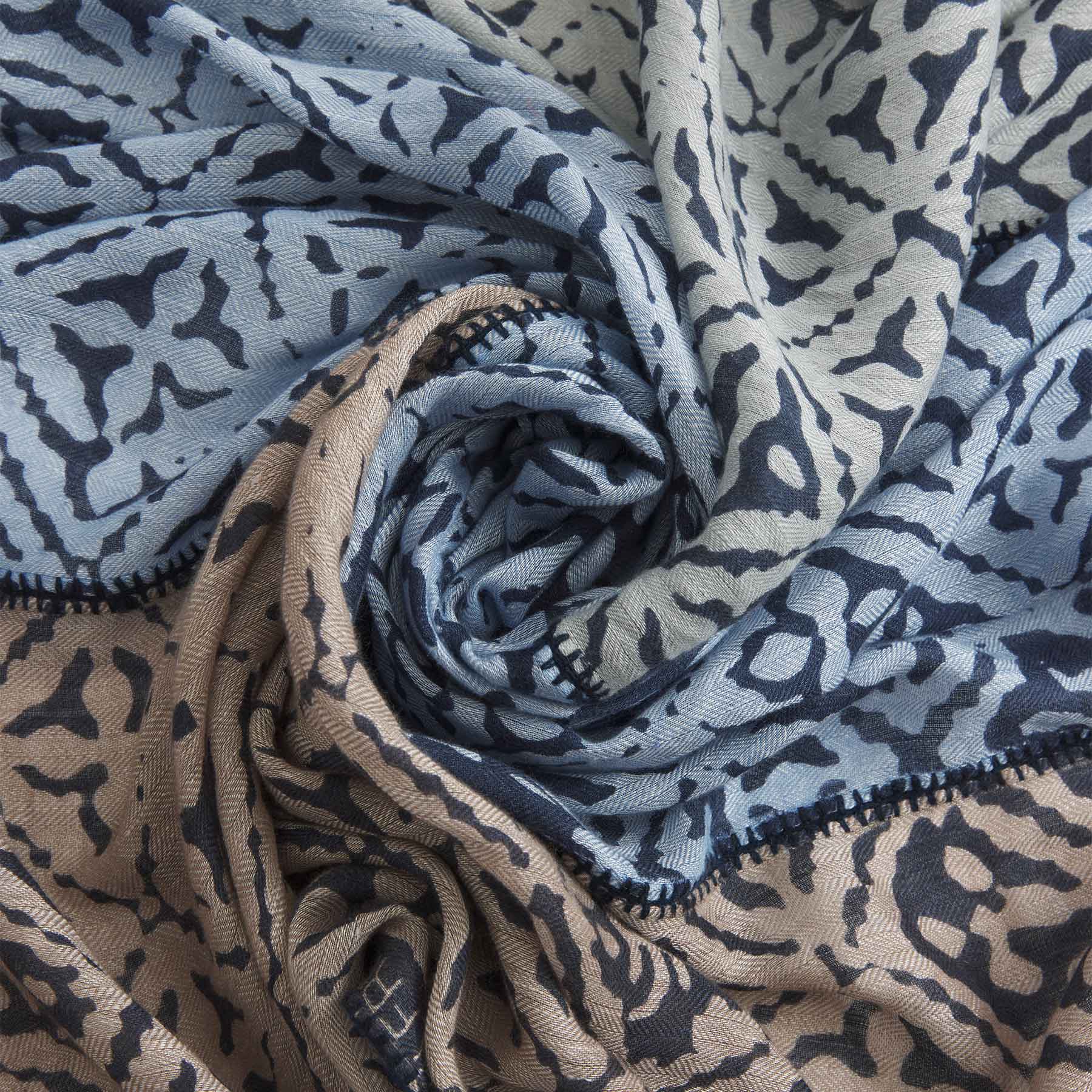 Linen Cashmere Patch Eyes of Marrakesh