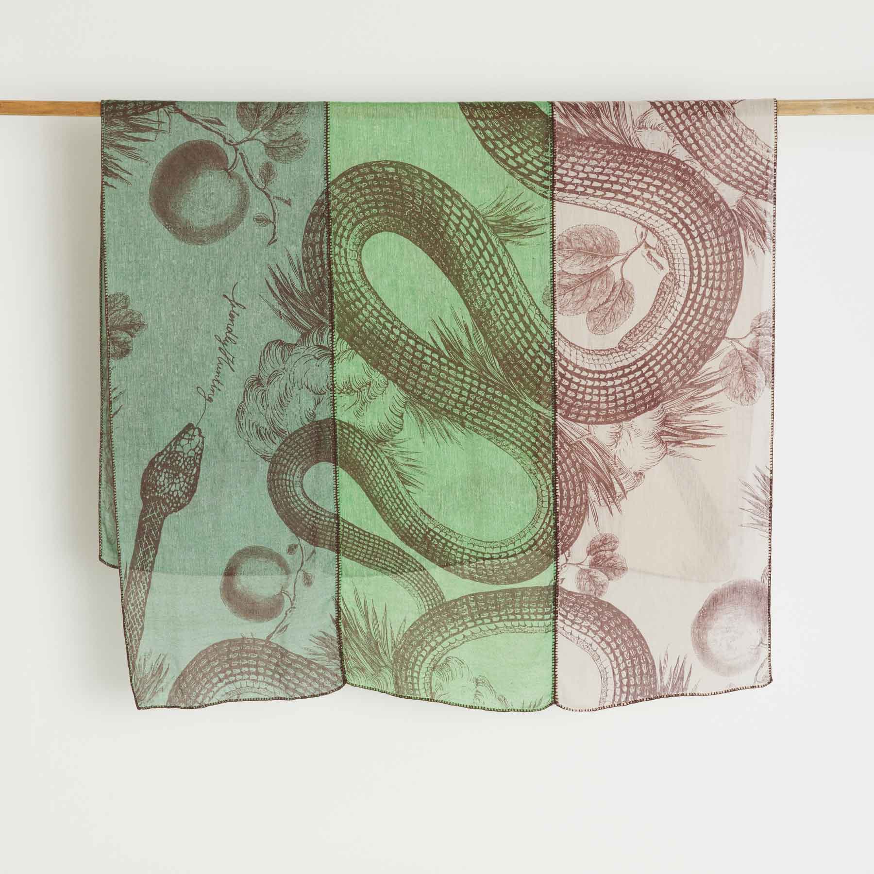 Linen Cashmere Patch Garden Eden