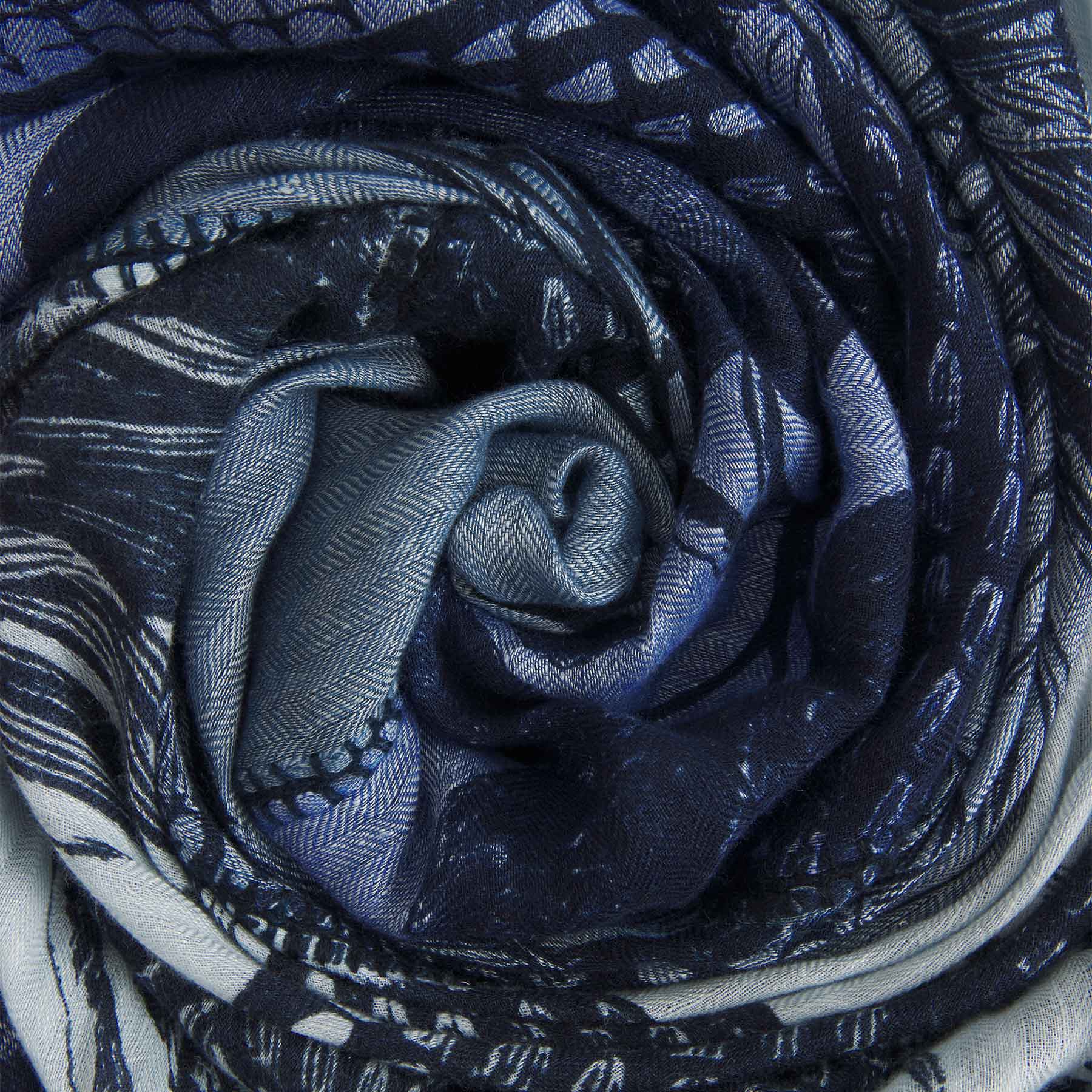 Linen Cashmere Patch Garden Eden