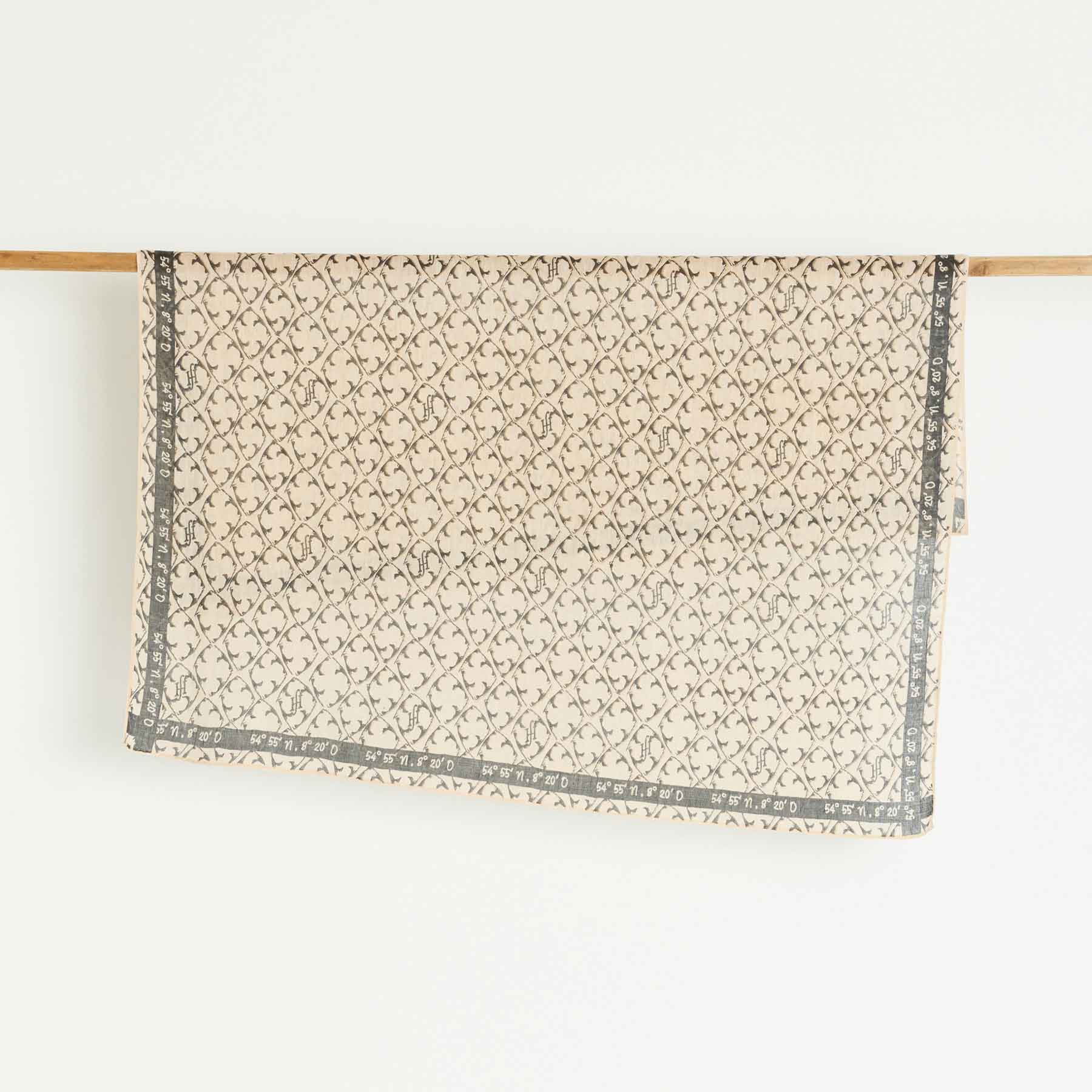 Linen Cashmere Super Cube 125 Sylt Ornament