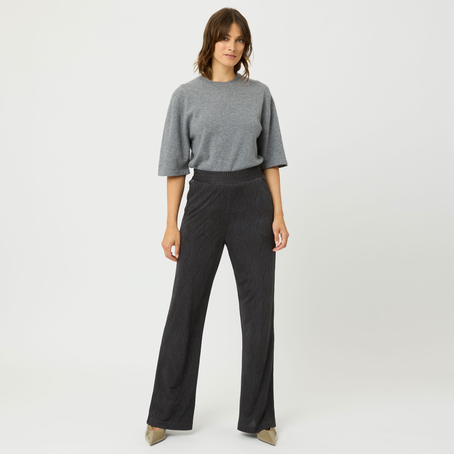 Pants Amal Onyx Silk Jersey