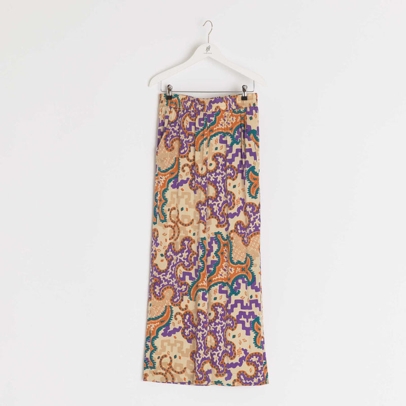 Silk Pants Padme Camo Paisley