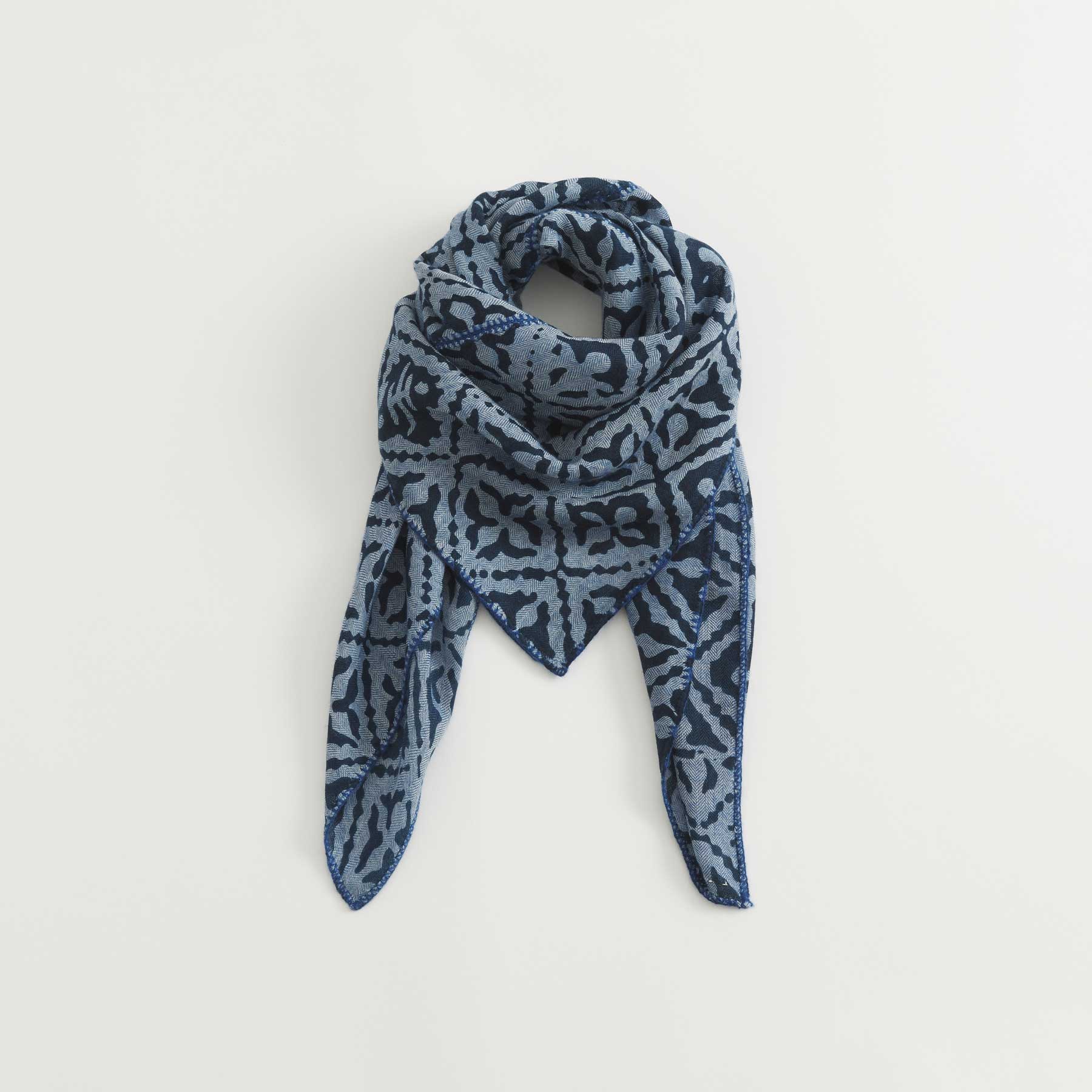 Cashmere Patch Carré 90 Eyes of Marrakesh