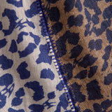 Linen Cashmere Patch Cheetah