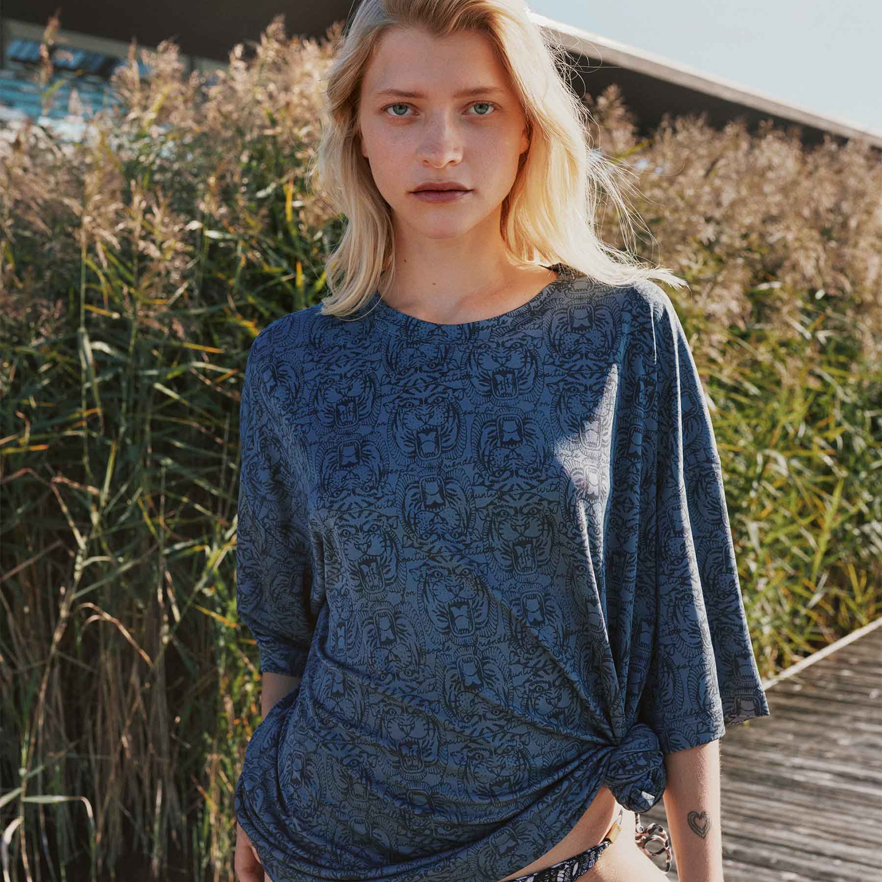 Over Shirt Loyal Maharaja Silk Jersey