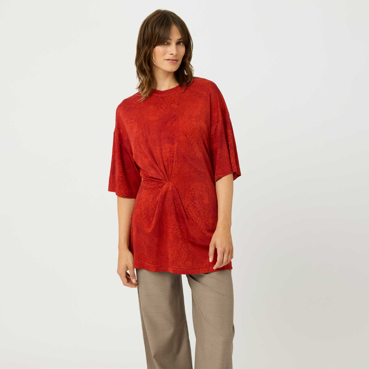 Shirt Paqui Oriental Silk Jersey