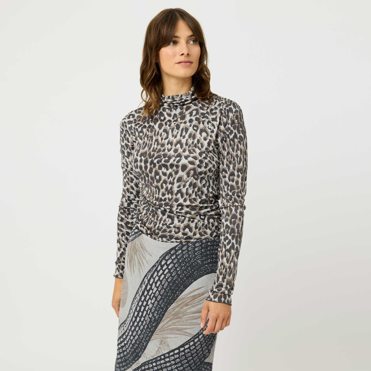 Shirt Soledad Cheetah Silk Jersey