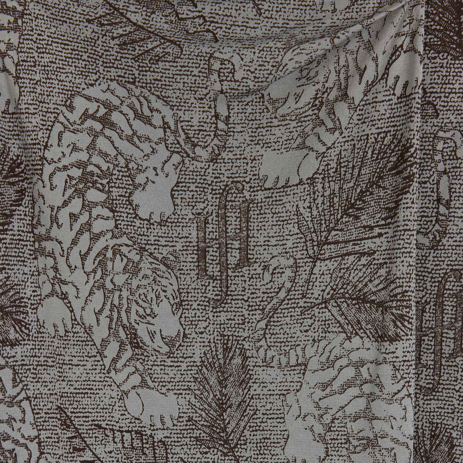 Skirt Clear Oriental Silk Jersey