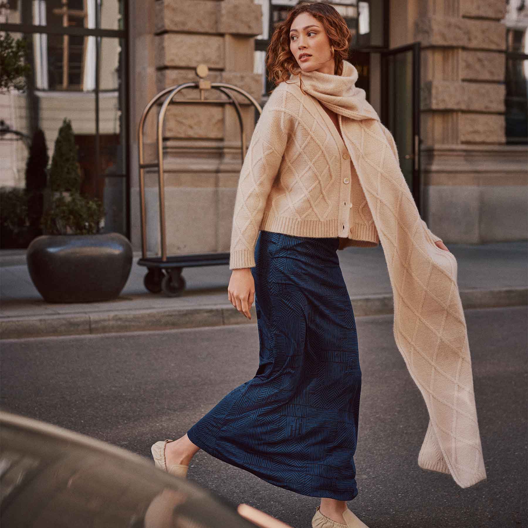 Skirt Spread Lifelines Silk Jersey