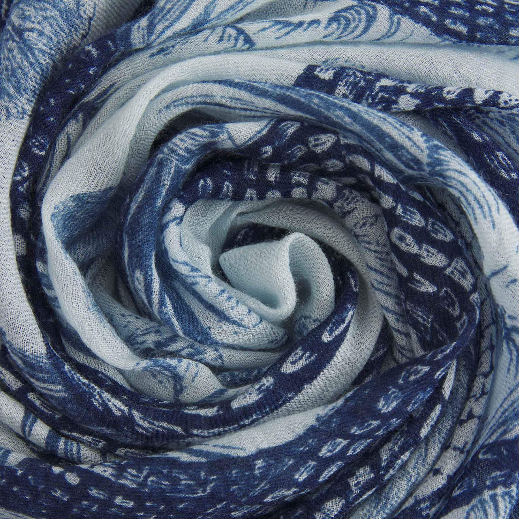 Cashmere Super Airy Scarf Garden Eden