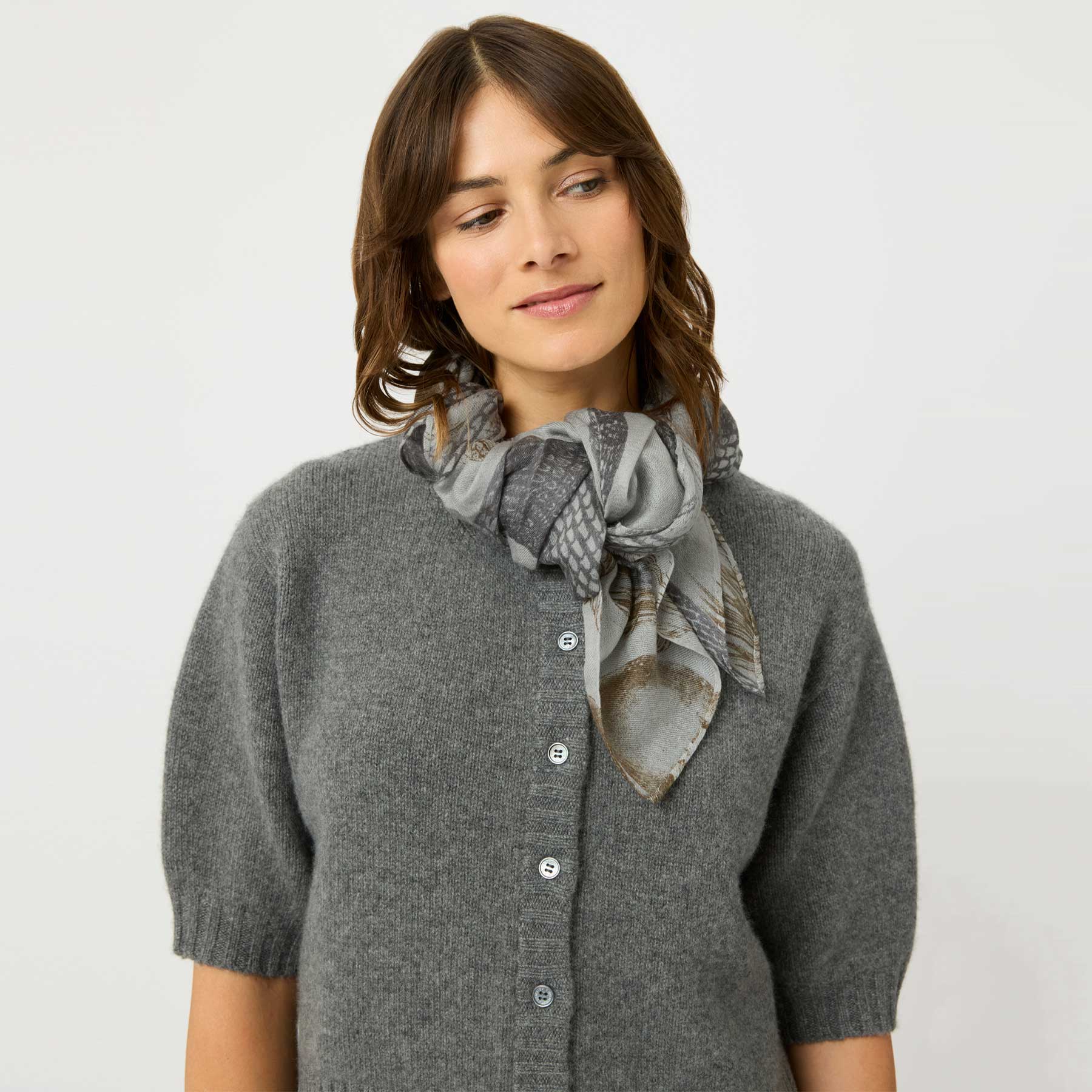 Cashmere Super Airy Scarf Garden Eden