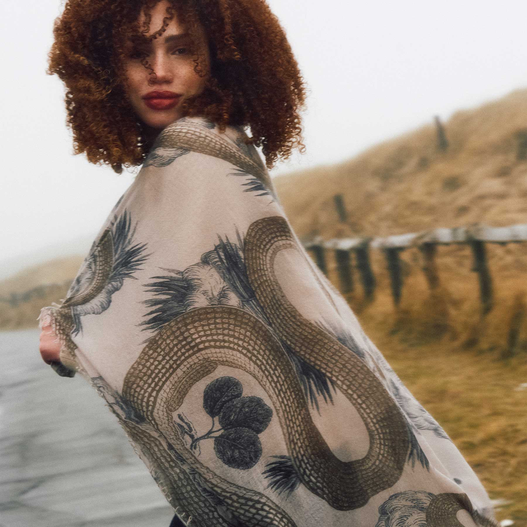 Cashmere Super Felted Garden Eden