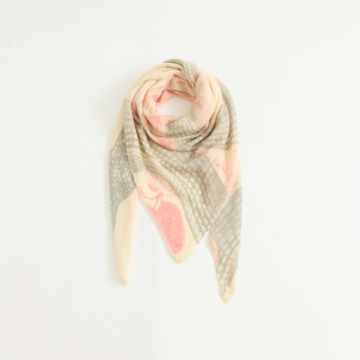 Triangle Knit Scarf Garden Eden