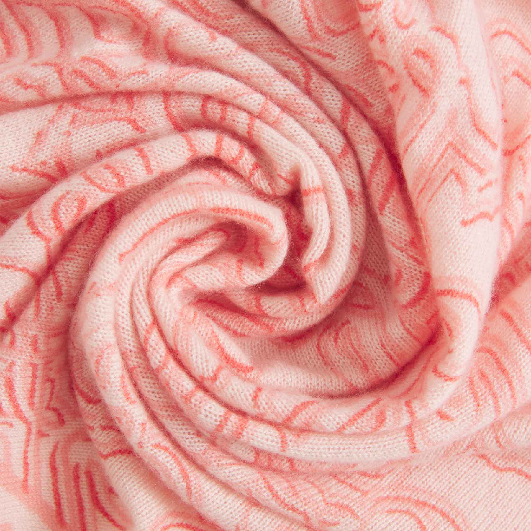 Triangle Knit Scarf Seal