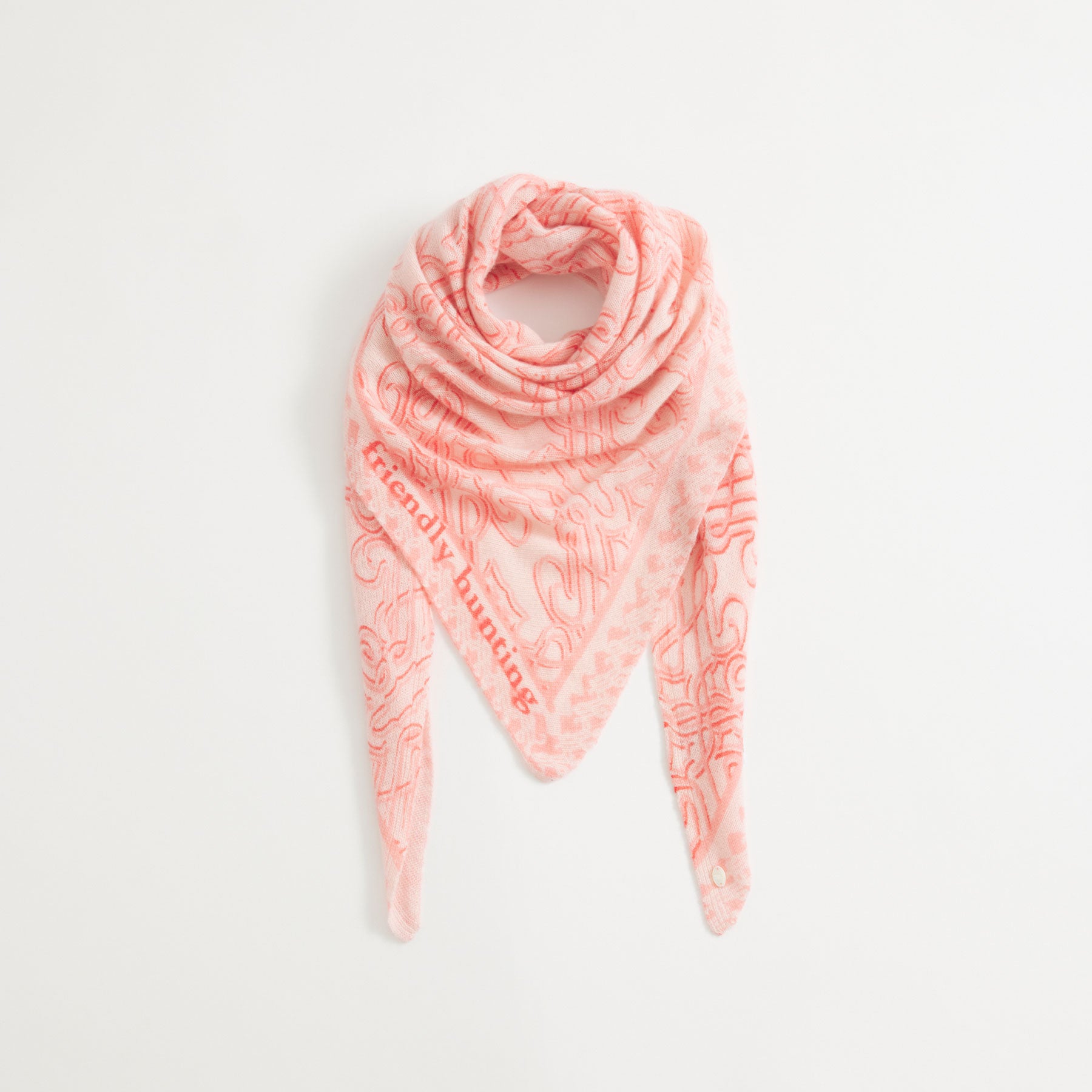 Triangle Knit Scarf Seal