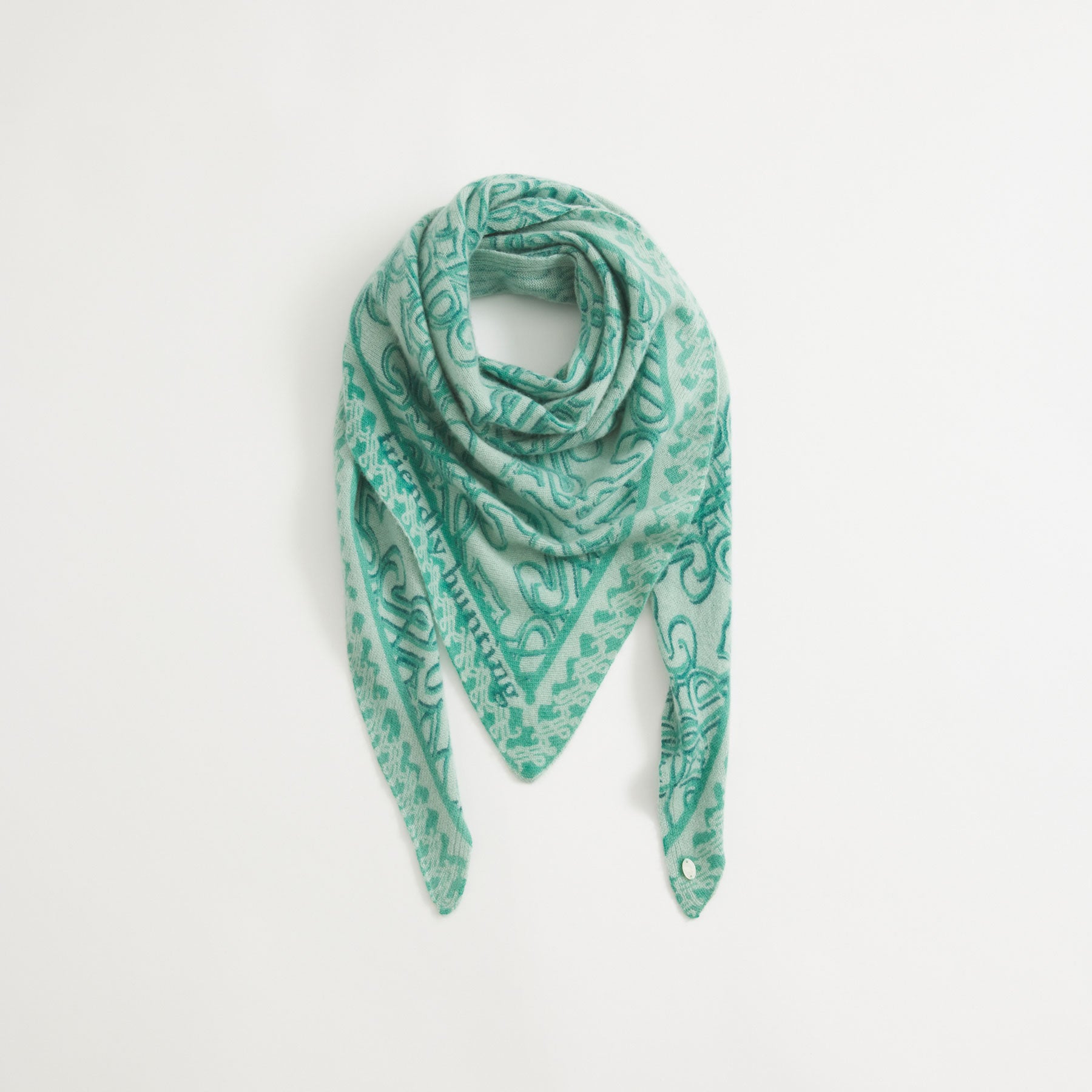 Triangle Knit Scarf Seal