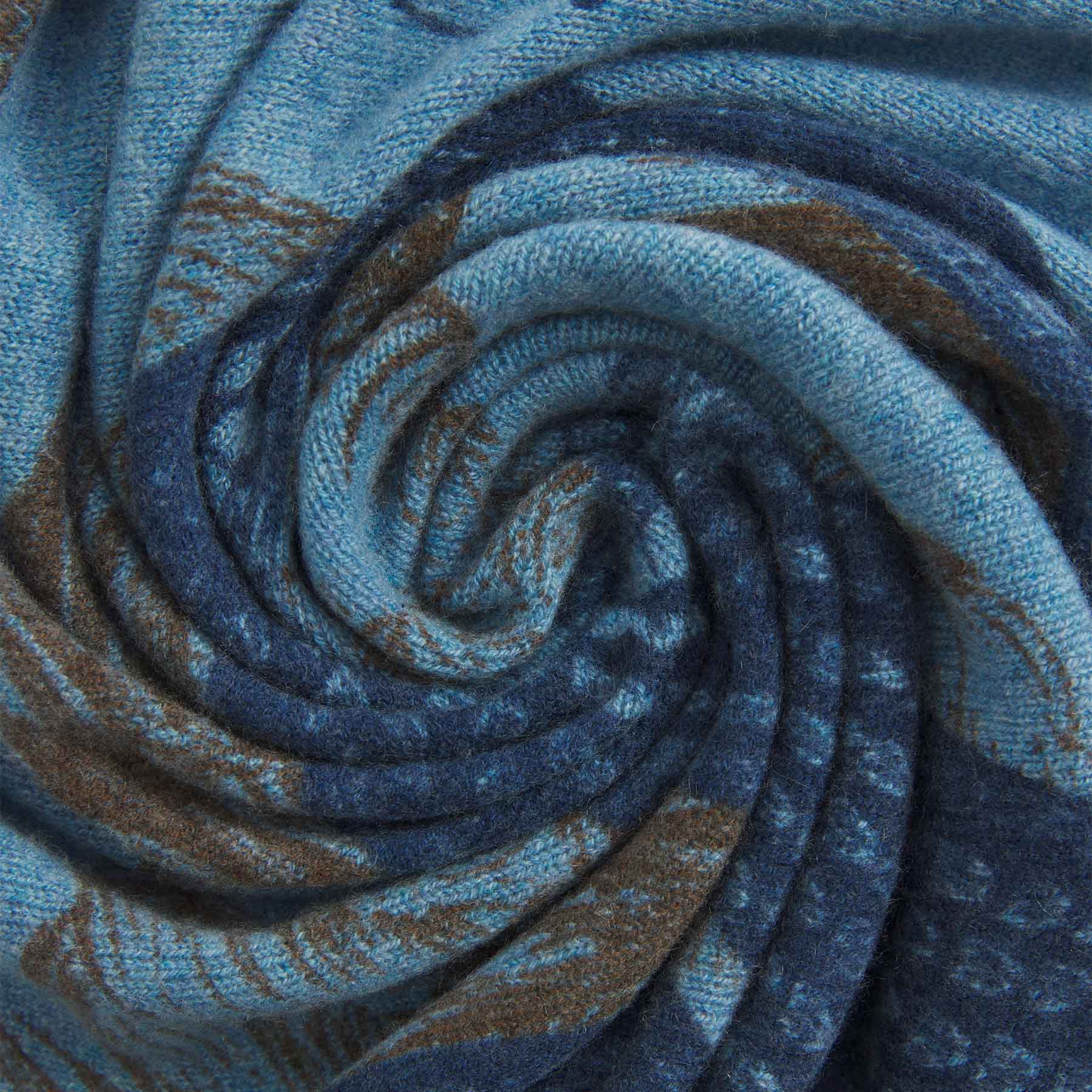 Triangle Knit Scarf Garden Eden