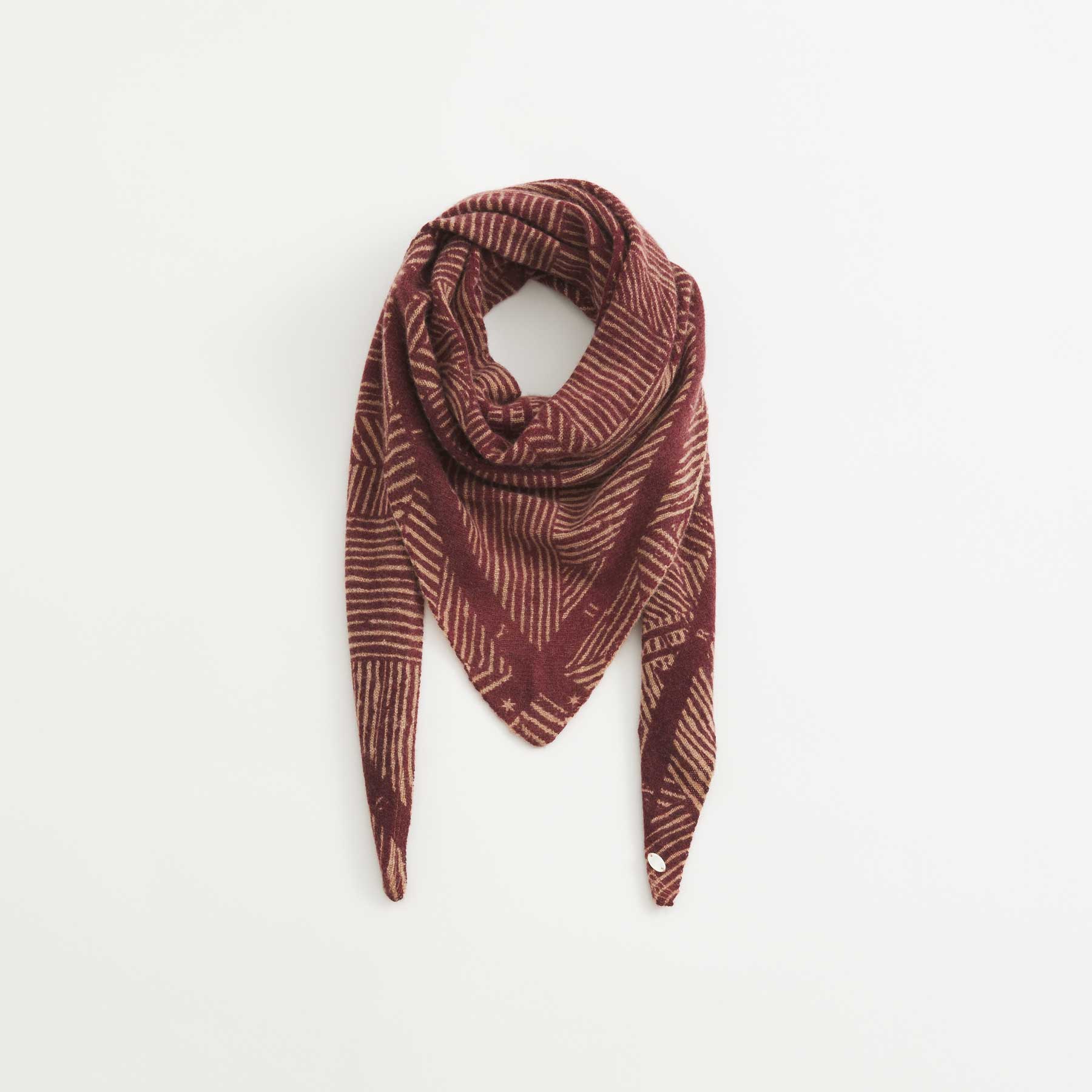 Triangle Knit Scarf Lifelines