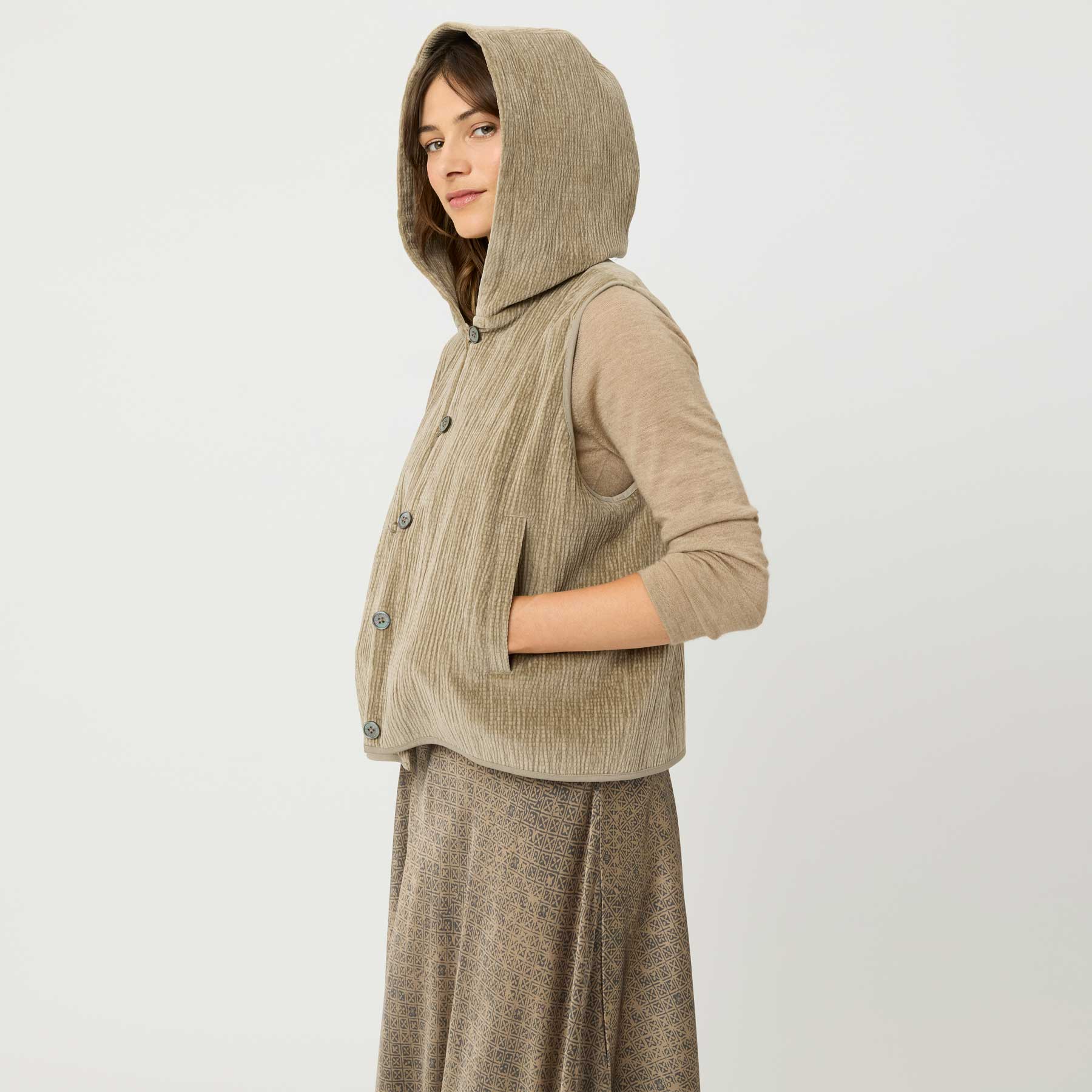 Vest Nubes Velvet