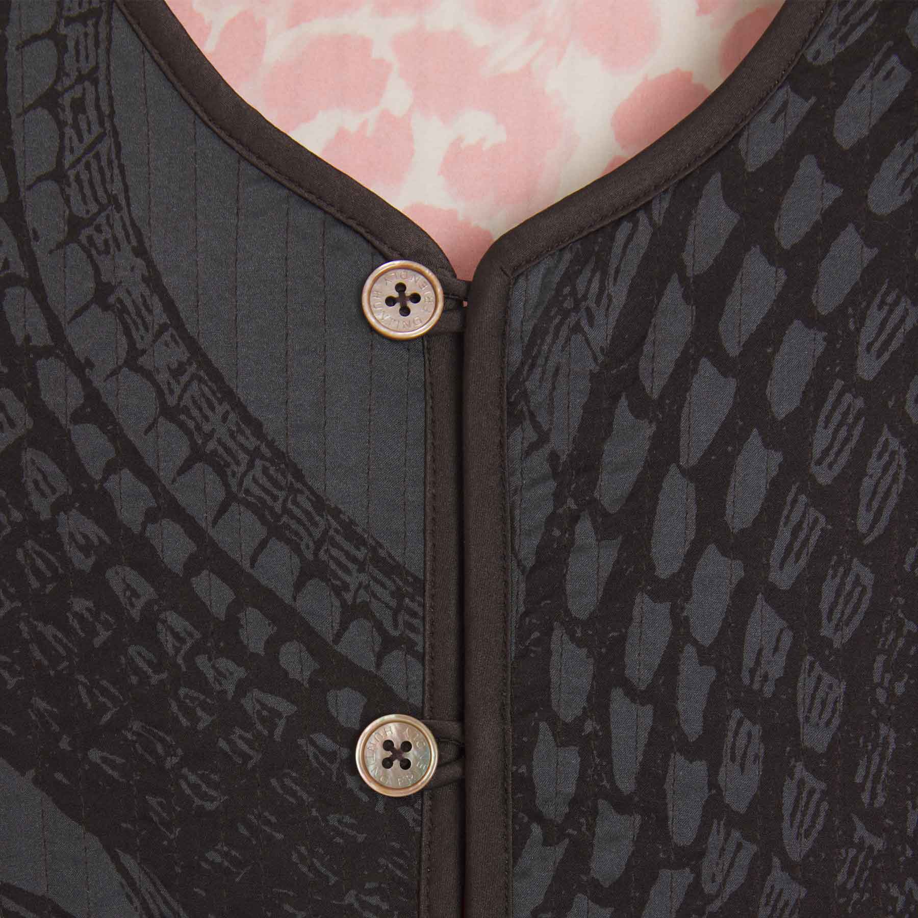 Vest Reversible Garden Eden / Cheetah