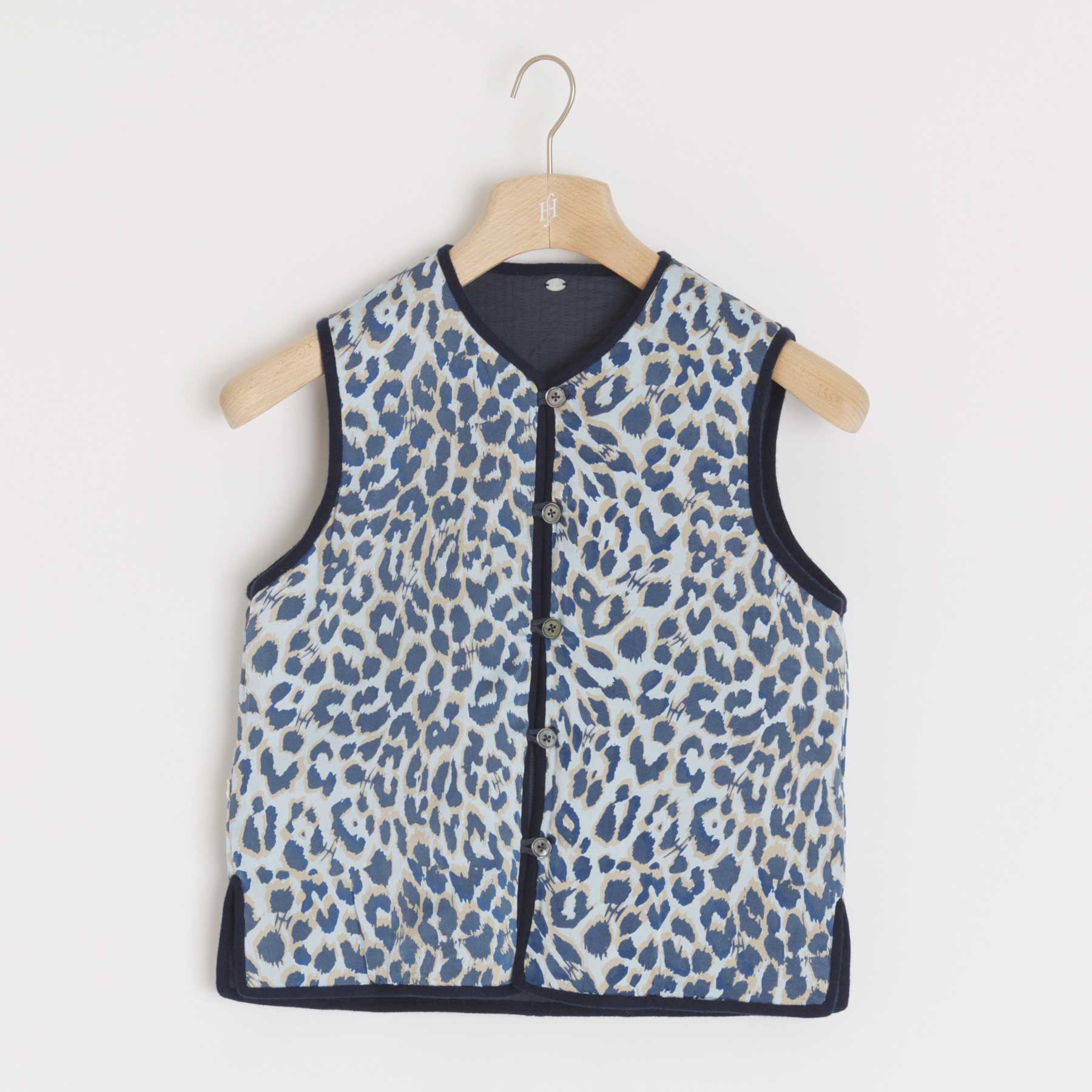 Vest Reversible Lana Cheetah Prestige