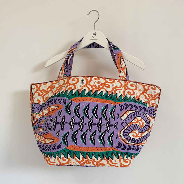 Quilted Big Bag Tibetan Tiger